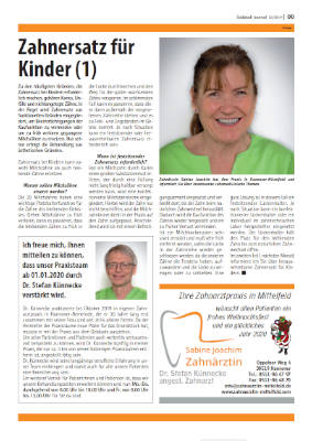 Zahnersatz für Kinder (1)