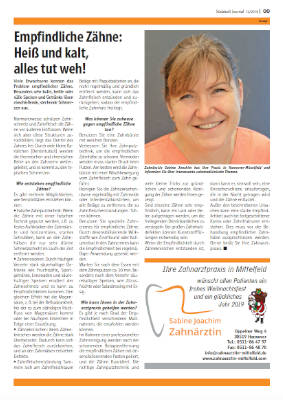 Empfindliche Zähne: Heiß und kalt, alles tut weh!