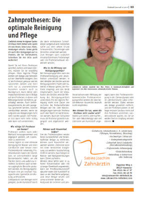 Die Voll- oder Totalprothese