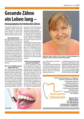 Gesunde Zähne ein Leben lang –